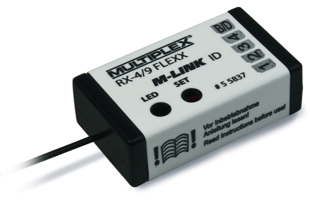 Multiplex Empfänger RX-4/9 FLEXX M-LINK ID Multiplex Empfaenger RX-4_9 FLEXX M-LINK ID - RC-Zubehoer