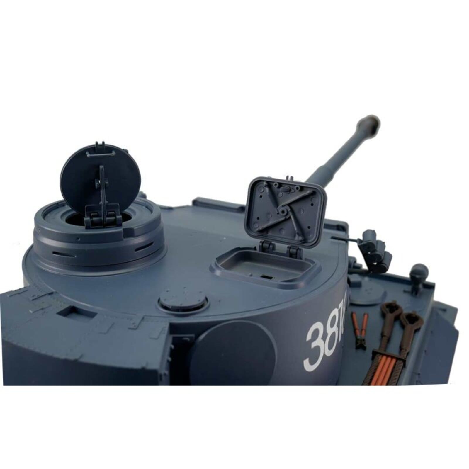 HengLong Tiger 1 Fruehe Ausfuehrung RC Panzer 1_16 BB_IR Panzergrau
