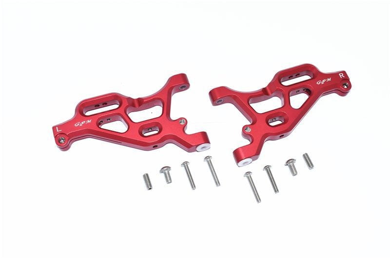 GPM Alu Querlenker oben hinten rot fuer ARRMA Limitless_ Infraction_ Typhon 6s - RC-Zubehoer
