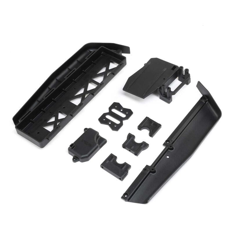 Losi Battery Tray_ Center Diff _ Servo Mount_ 8XE 2.0 - RC-Zubehoer