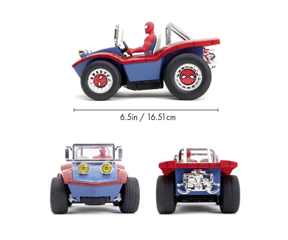 Jada Marvel Spider Man RC Buggy 1:24