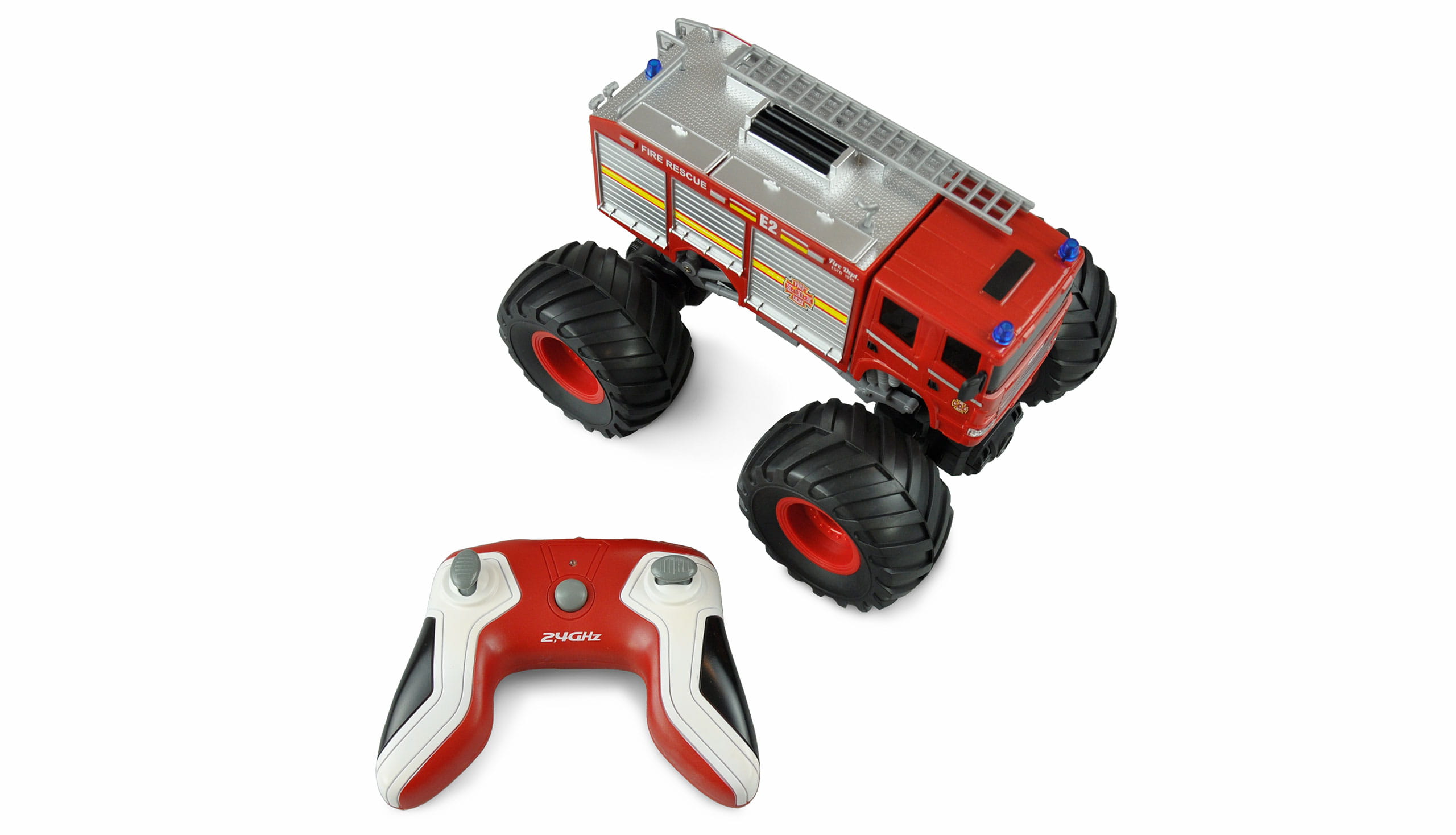 Amewi RC Monster Feuerwehr Truck 1:18, RTR