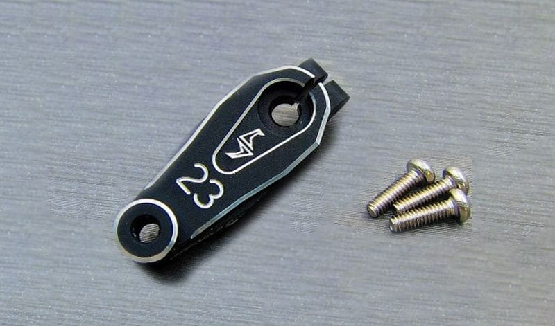 SAMIX Servo Horn KO 23T schwarz für Axial SCX10-3