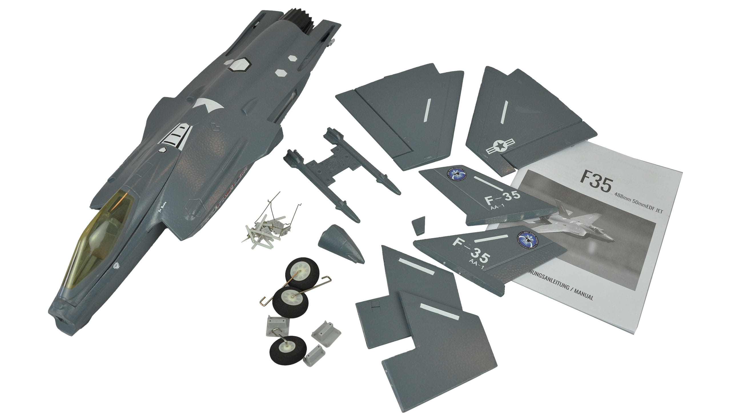 Amewi RC Flugzeug AMXFlight F-35 Jet EPO PNP grau Amewi RC Flugzeug AMXFlight F-35 Jet EPO PNP grau