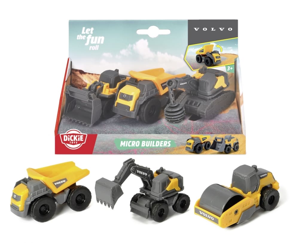 Dickie Volvo Micro Builders Lieferumfang 1 Stueck - RC-Zubehoer