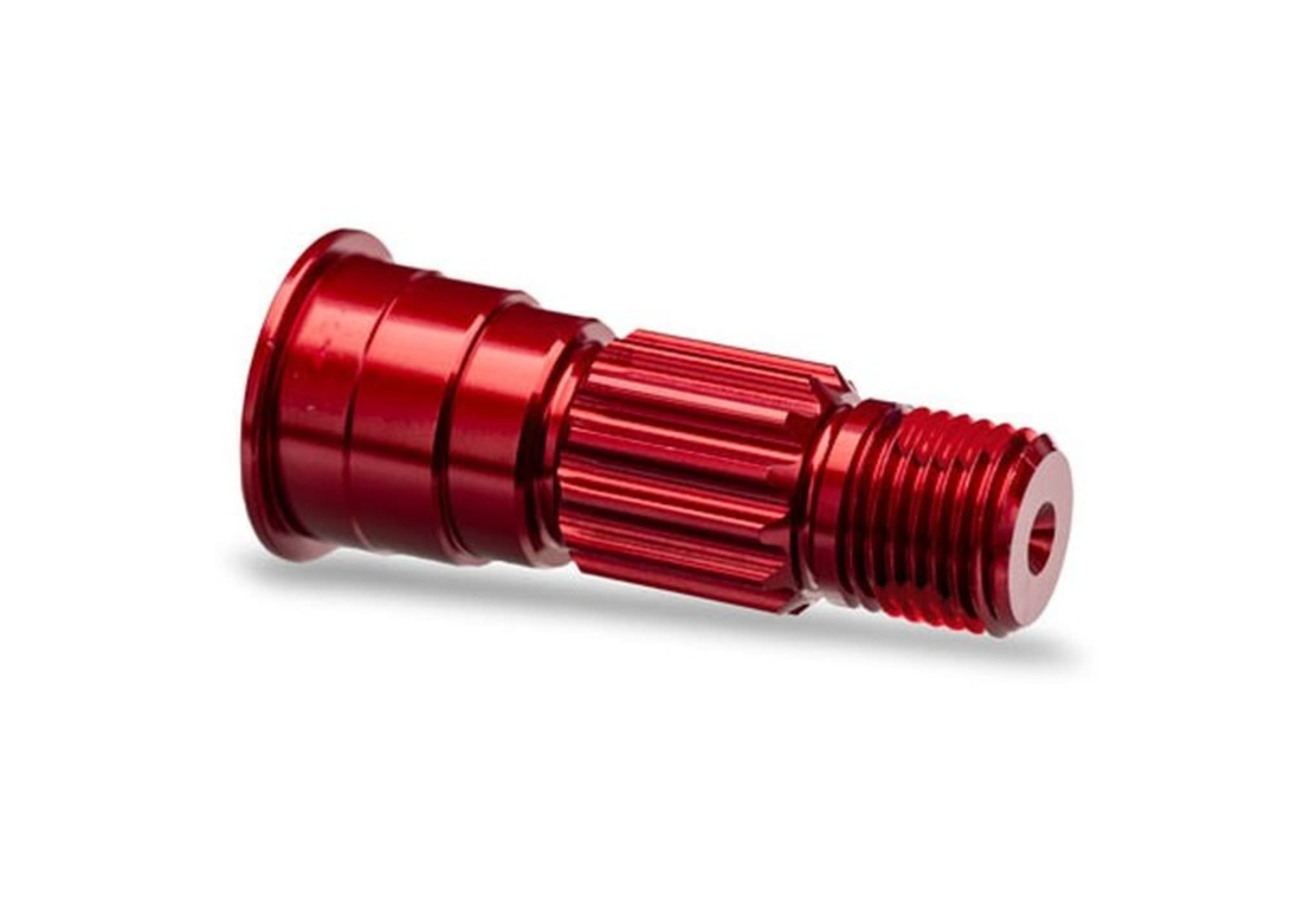 Traxxas Stub-Achse vo Alu rot fuer Funco fuer RC Modelle