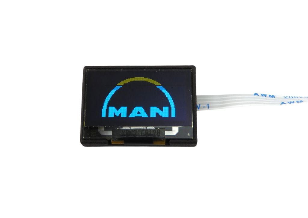 Thicon LCD-Tacho für LKW und Baumaschinen