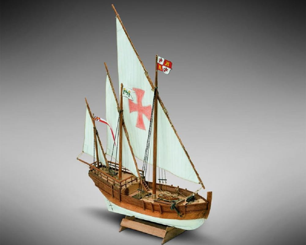 Mini Mamoli Segelschiff Nina 1:106 Holz Bausatz