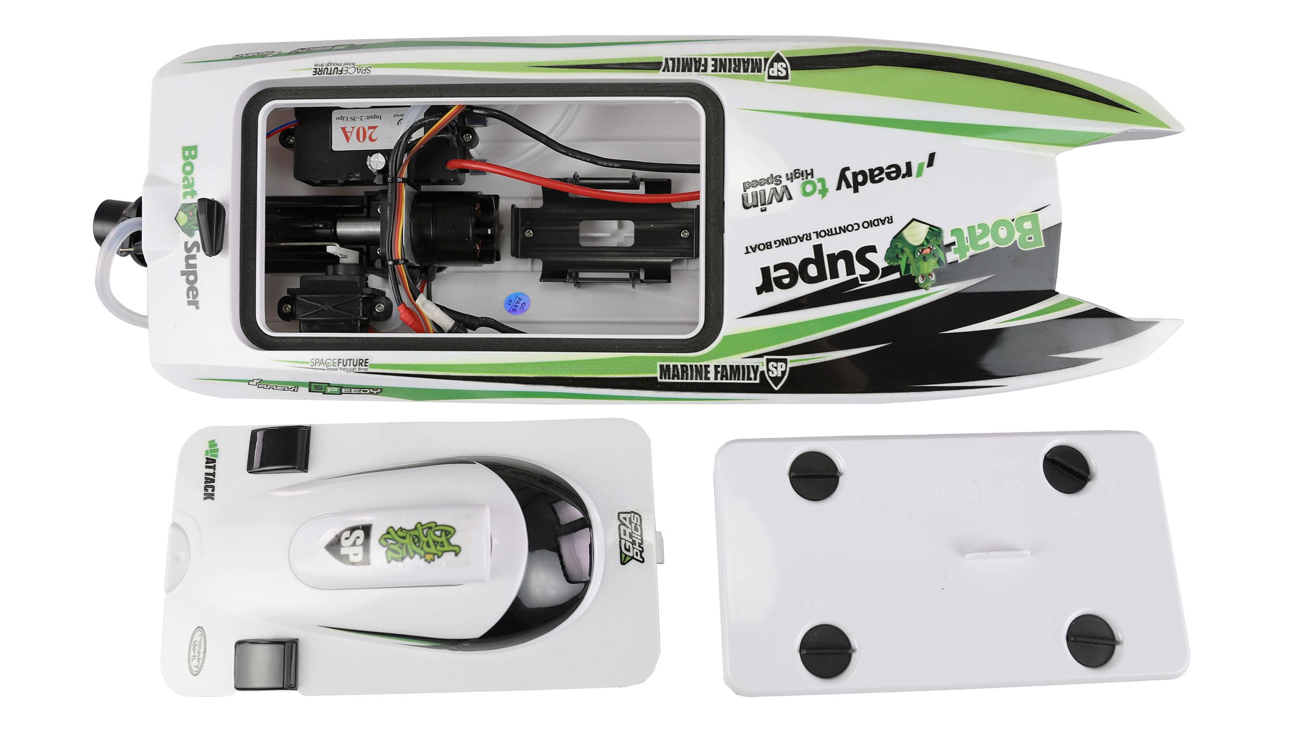 amewi rc green arrow katamaran brushless jetantrieb 400mm rtr Amewi RC Green Arrow Katamaran brushless Jetantrieb 400mm RTR - RC-Zubehoer