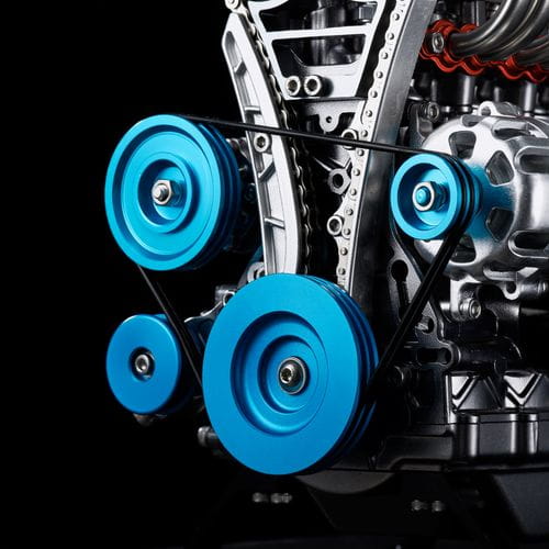 Thicon Motor 4-Zylinder Metall Bausatz Motorblock in grau Thicon Motor 4-Zylinder Metall Bausatz Motorblock in grau