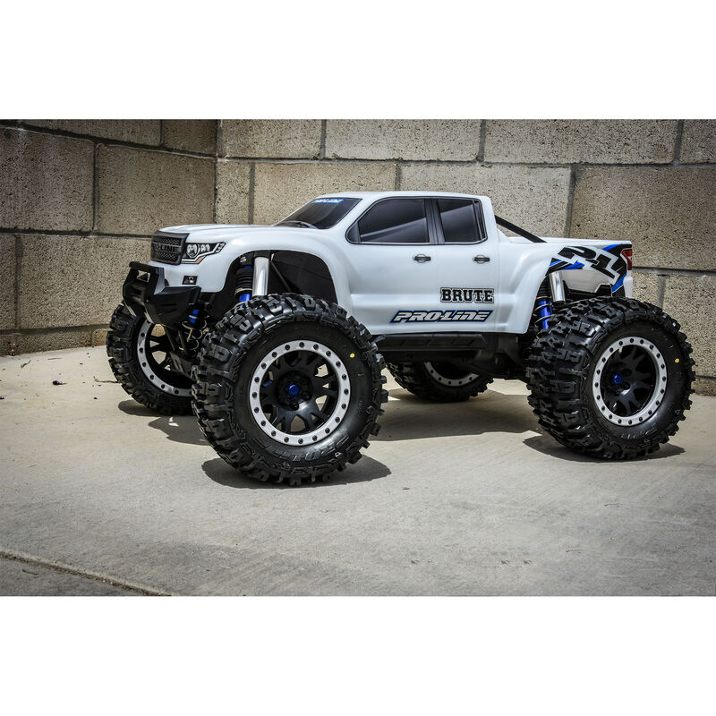 Proline Pre-Cut Brute Bash Armor Body (White) for X-MAXX