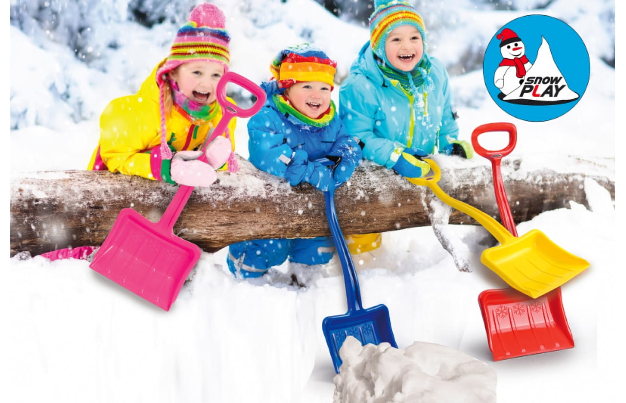Jamara Snow Play Schneeschaufel Tally 70 cm gelb