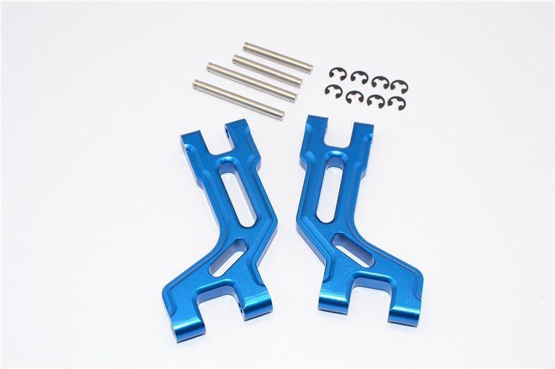 GPM Alu Querlenker oben hinten blau fuer Tamiya DT03 - RC-Zubehoer