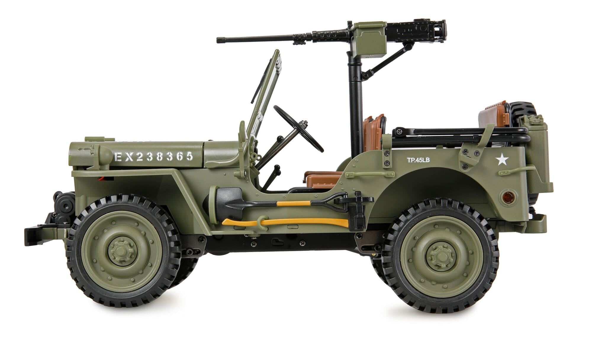 Amewi Jeep Willys MB 1_14 Scale Crawler 4WD RTR gruen