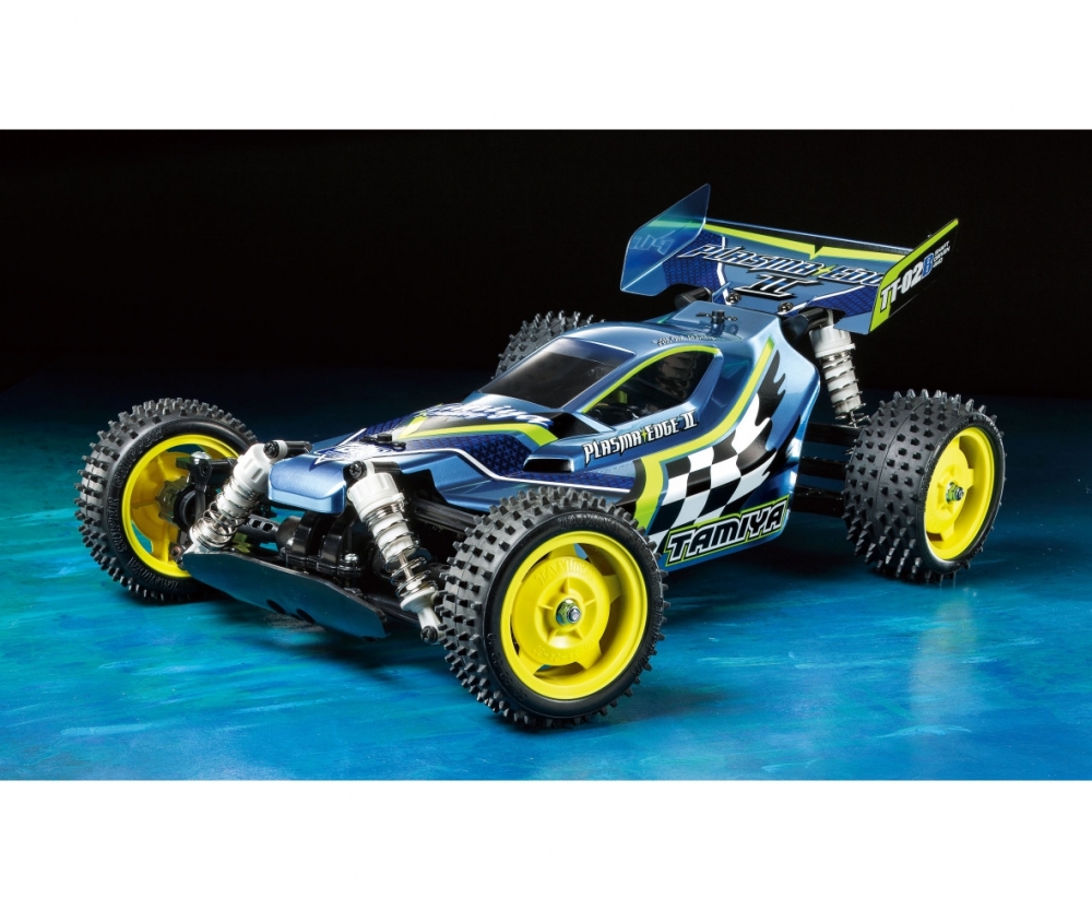 Tamiya RC Elektro Buggy Plasma Edge 2 1:10 2,4Ghz Komplett Set