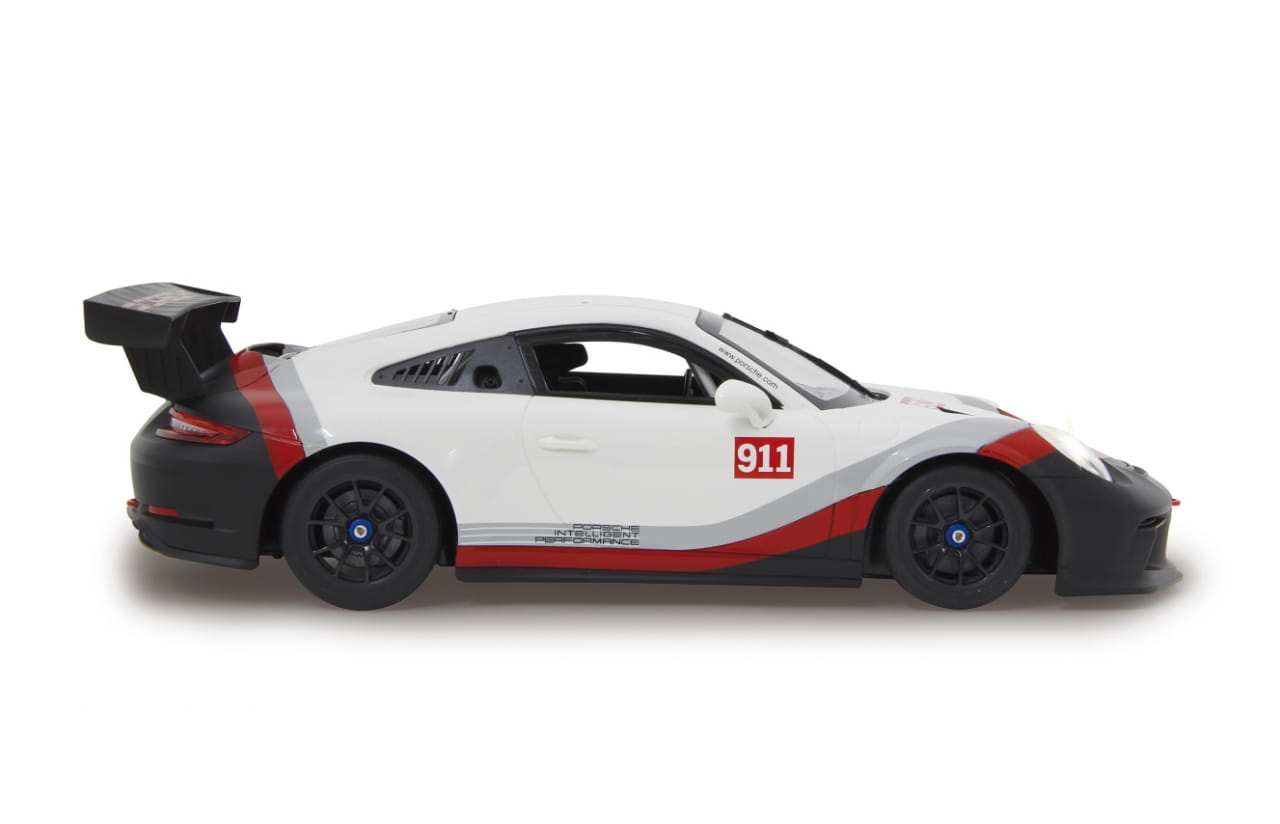Jamara RC Auto Porsche 911 GT3 Cup 1:14 weiß 27MHz