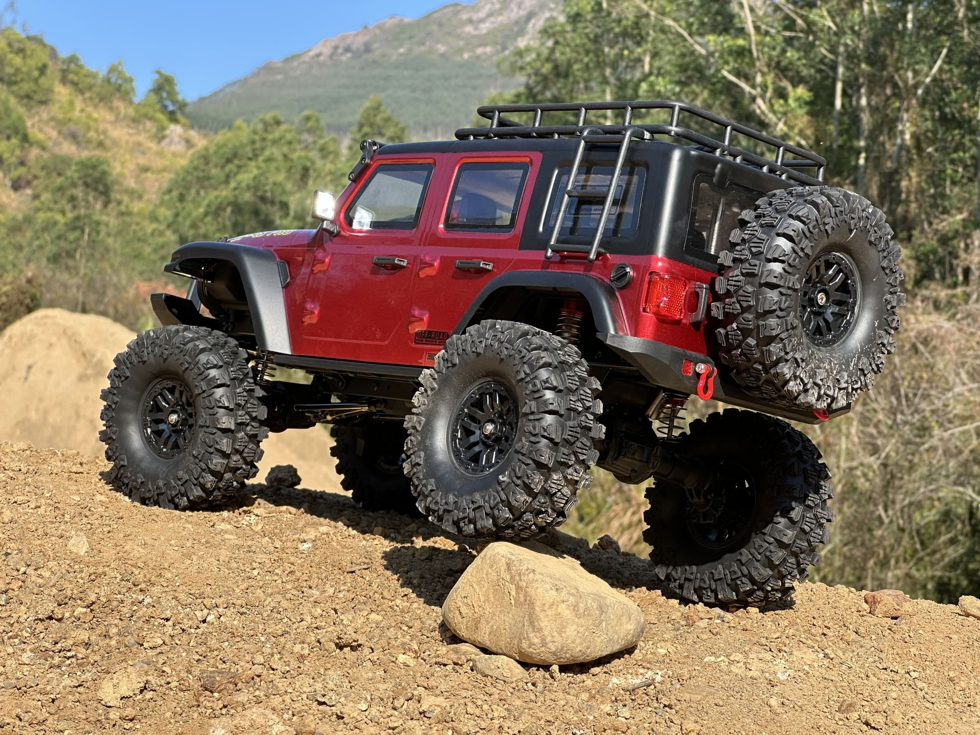 DF Models DF-04S PRO BL RC Crawler 1_10 Brushless RTR in Metallic Rot