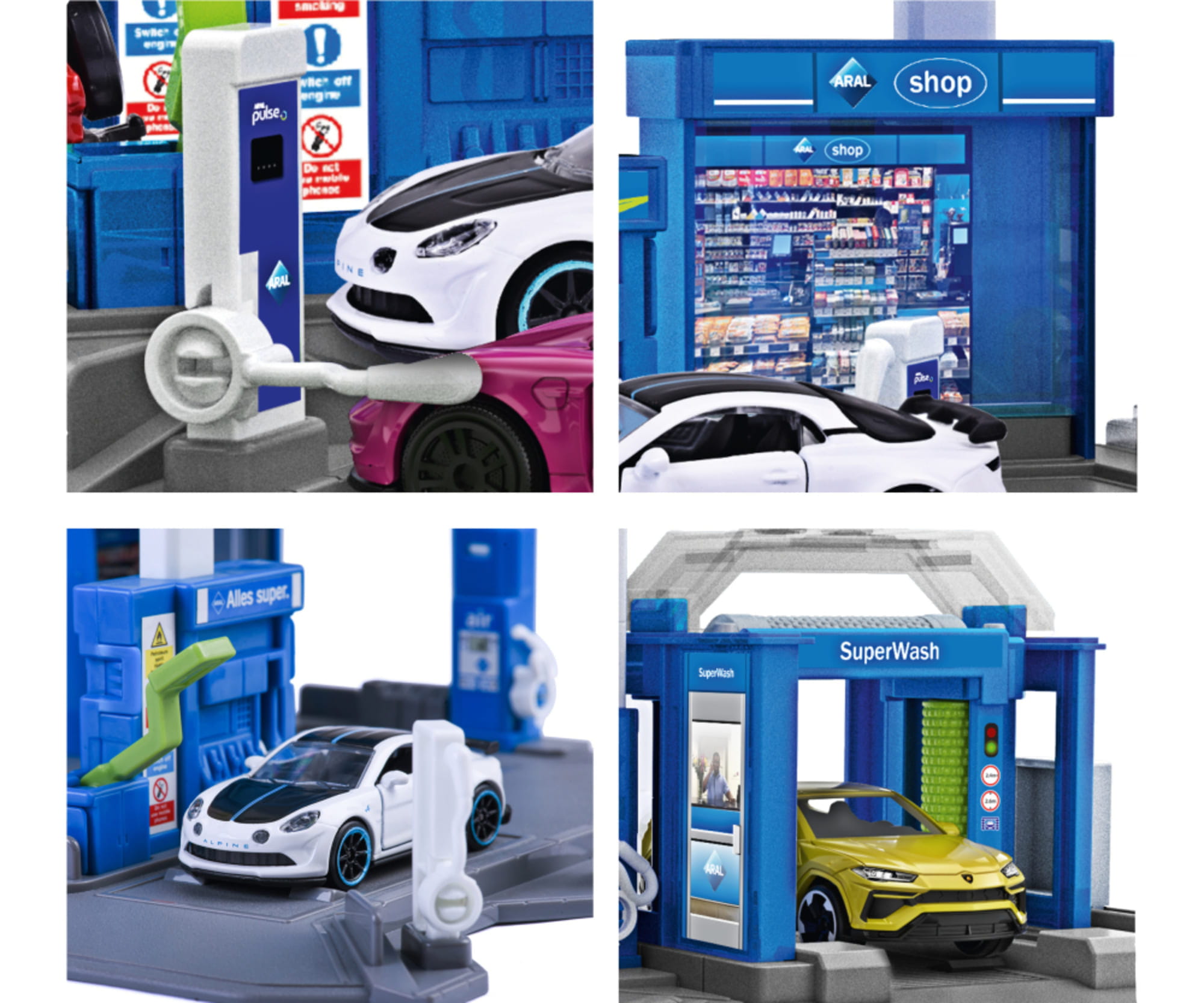 Majorette Petrol Station Aral _ 1 Fahrzeug - RC-Zubehoer