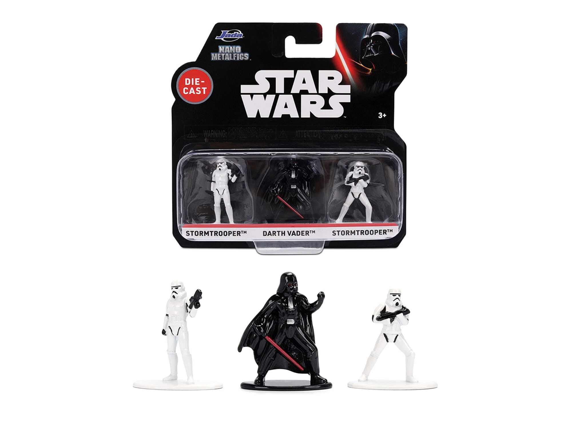 Jada Toys Star Wars Nano 3-Pack Modellauto Modellfigur