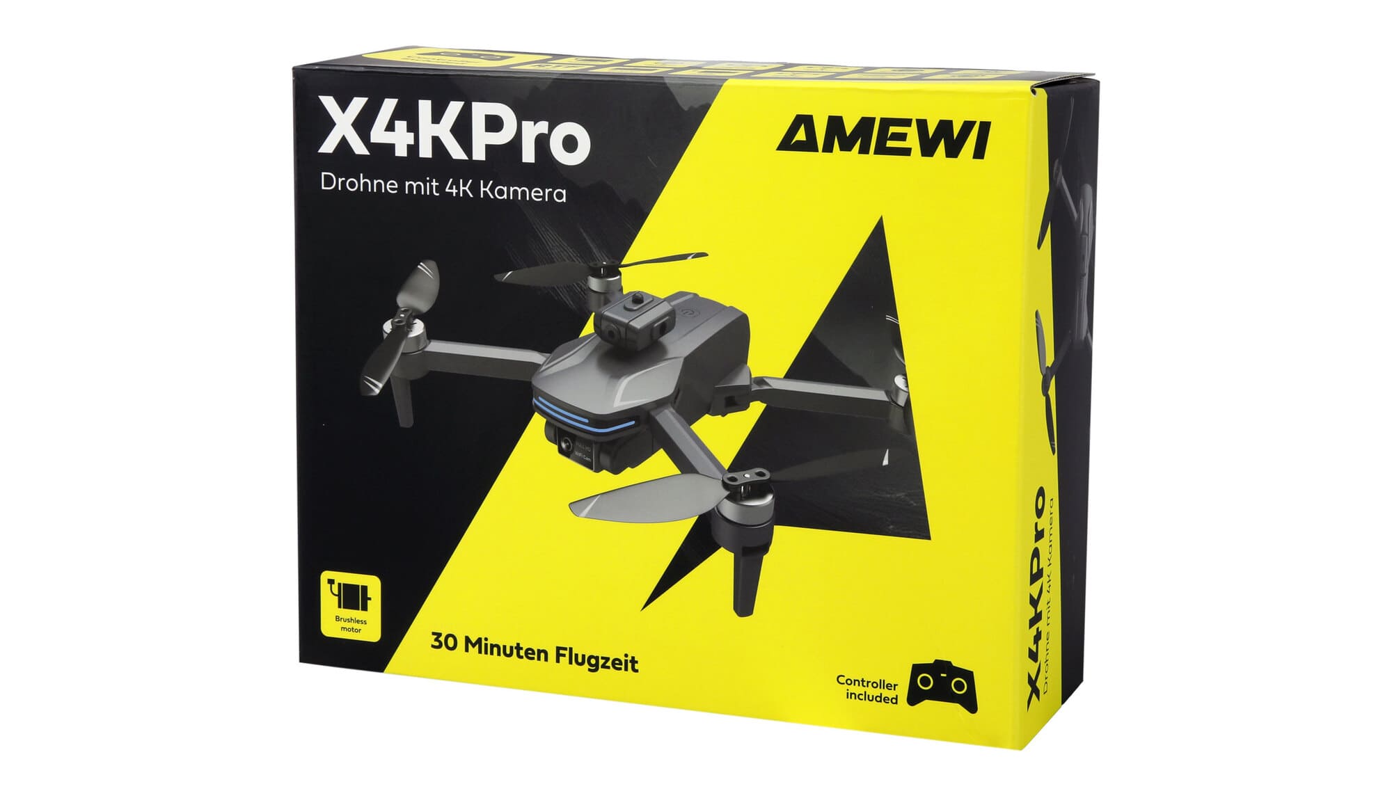 Amewi X4KPro Brushless Drohne mit schwenkbarer 4K Kamera