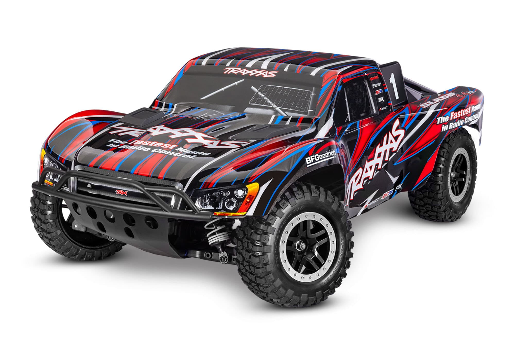 Traxxas Slash 4x4 VXL Clipless rot 1_10 Short-Course RTR fuer RC Modelle