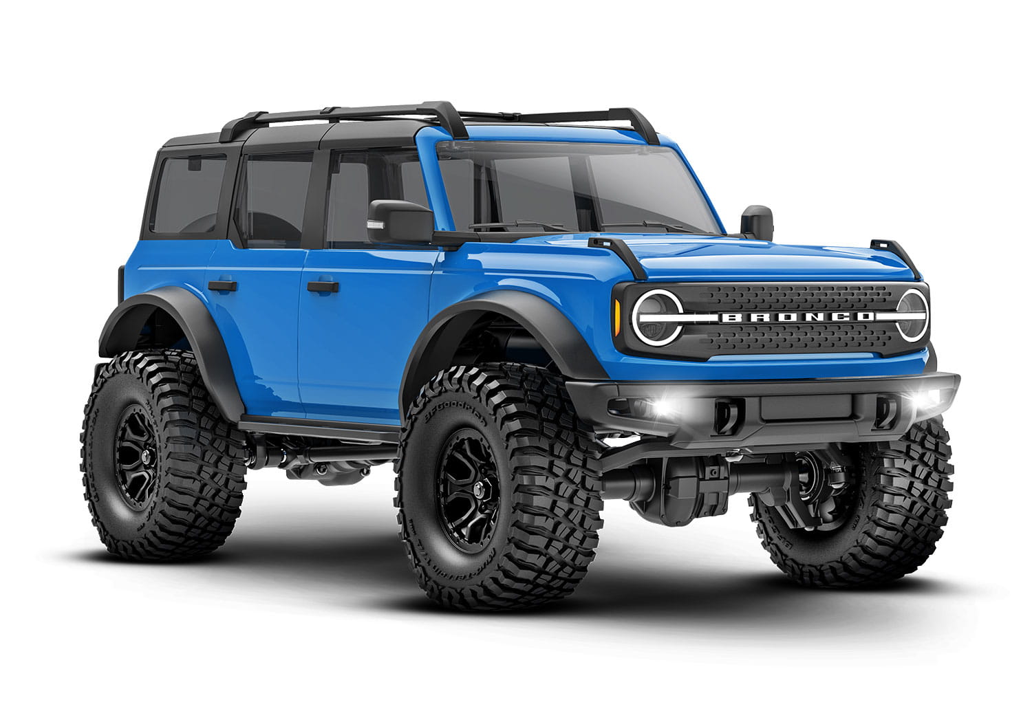 Traxxas TRX-4m Crawler Ford Bronco 4x4 blau RTR 1:18 inkl. Akku, Lader