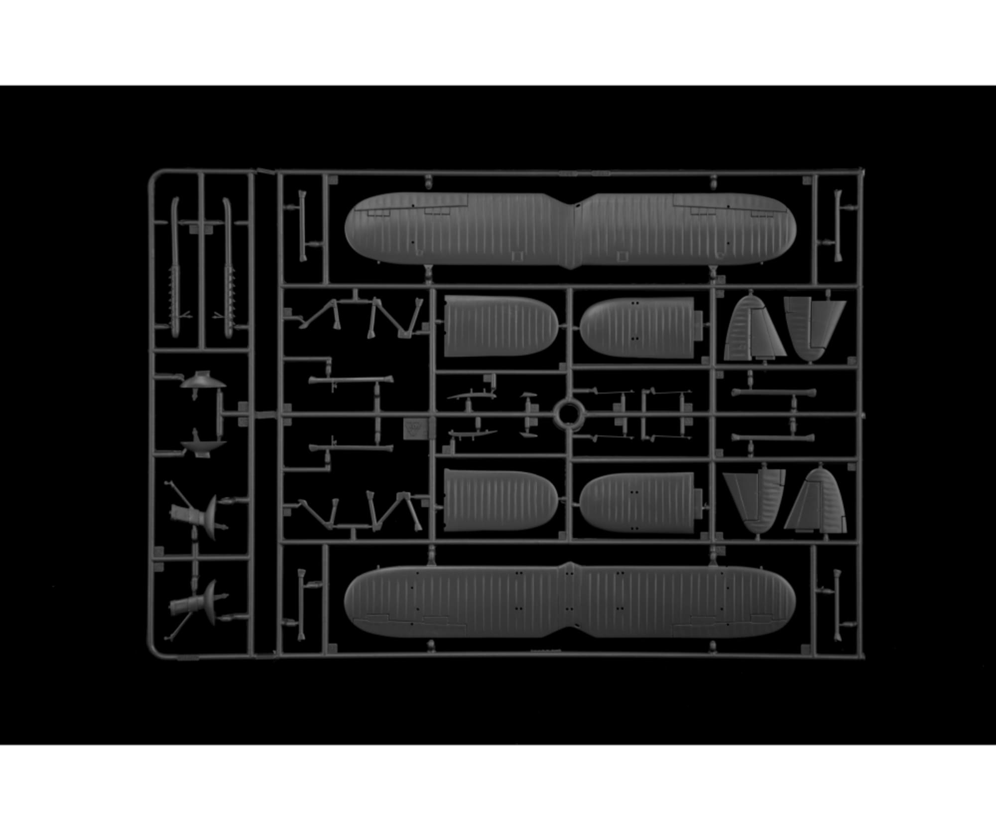 Italeri 1_48 FIAT CR_42 Falco Jagd.-F_Nachtjaeger Plastikmodellbausatz