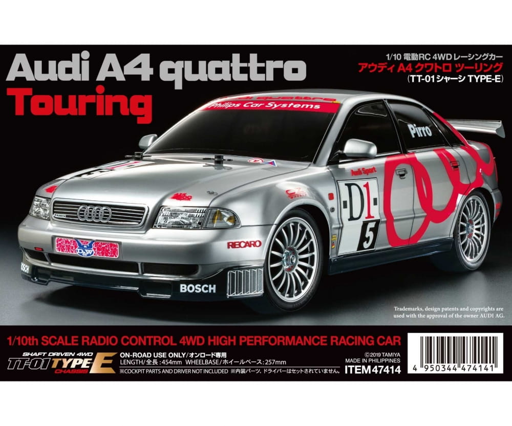 Tamiya Audi A4 Quattro Touring 1 10 Bausatz OH