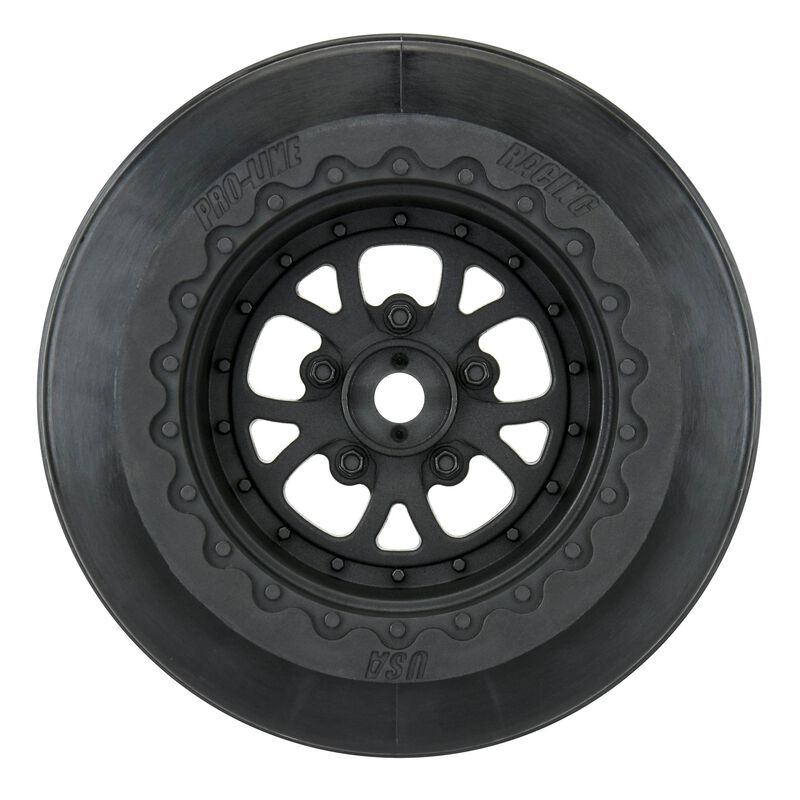 Proline Pomona Drag Spec 2.2/3.0" Blk Slash 2wd Rr/4x4 F/R
