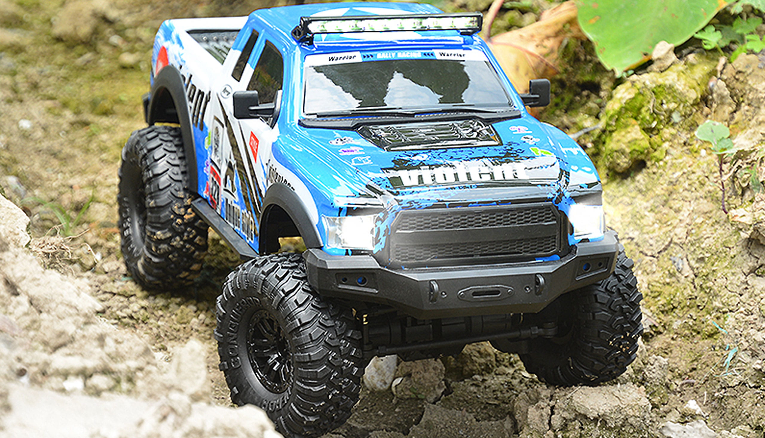 Amewi RC Race Crawler Dirt Climbing PickUp 4WD 1:10 RTR blau