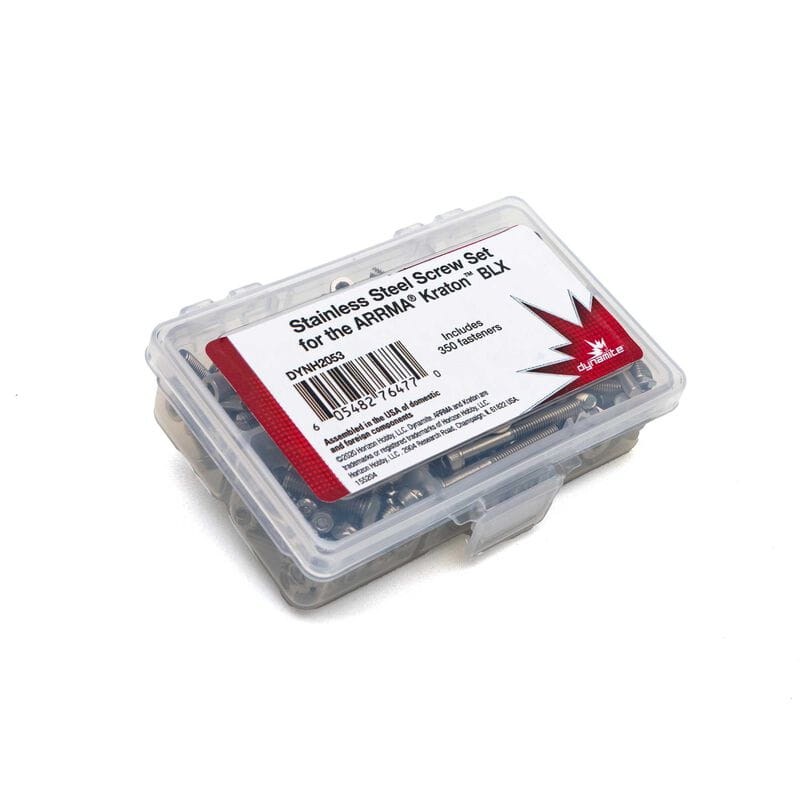 Dynamite Stainless Steel Screw Set_ Arrma Kraton BLX - RC-Zubehoer