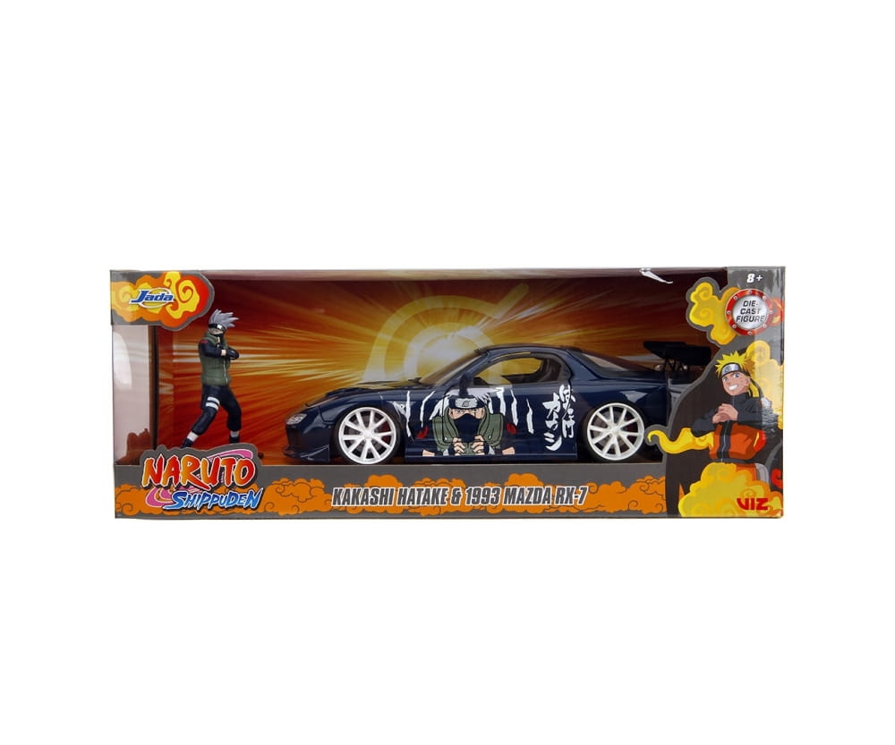 Jada Naruto 1993 Mazda RX-7 1:24 Modellauto