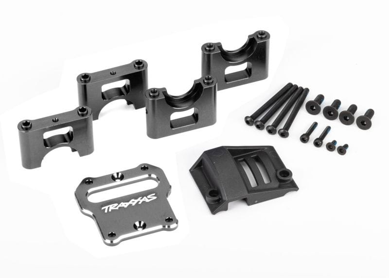 Traxxas Center Diff-Halter 6061-T6 Alu dunkelgrau eloxiert - RC-Zubehoer