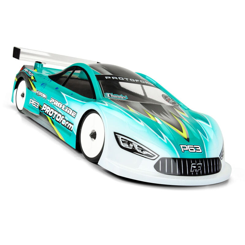 Protoform 1_10 P63 X-Lite _0.4mm_ Clear Karosserie for 190mm TC - RC-Zubehoer