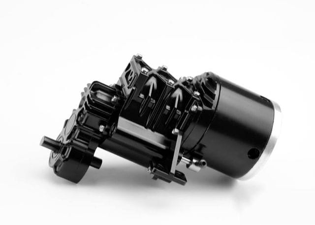 Lesu 1:14/1:16 Allrad-Getriebe 2-Gang 1:28/42 für 540er Motor Lesu 1_14_1_16 Allrad-Getriebe 2-Gang 1_28_42 fuer 540er Motor - RC-Zubehoer