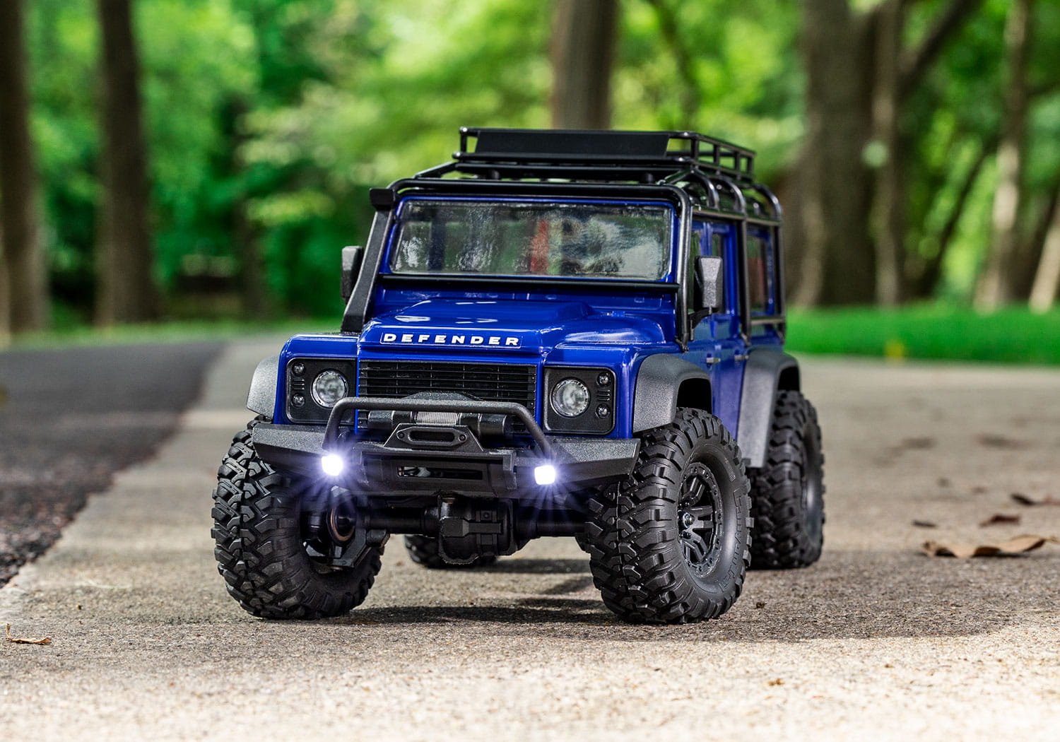 Traxxas TRX-4m Crawler LR Defender 4x4 blau RTR 1:18 inkl. Akku, Lader Traxxas TRX-4m Crawler LR Defender 4x4 blau RTR 1:18 inkl. Akku, Lader