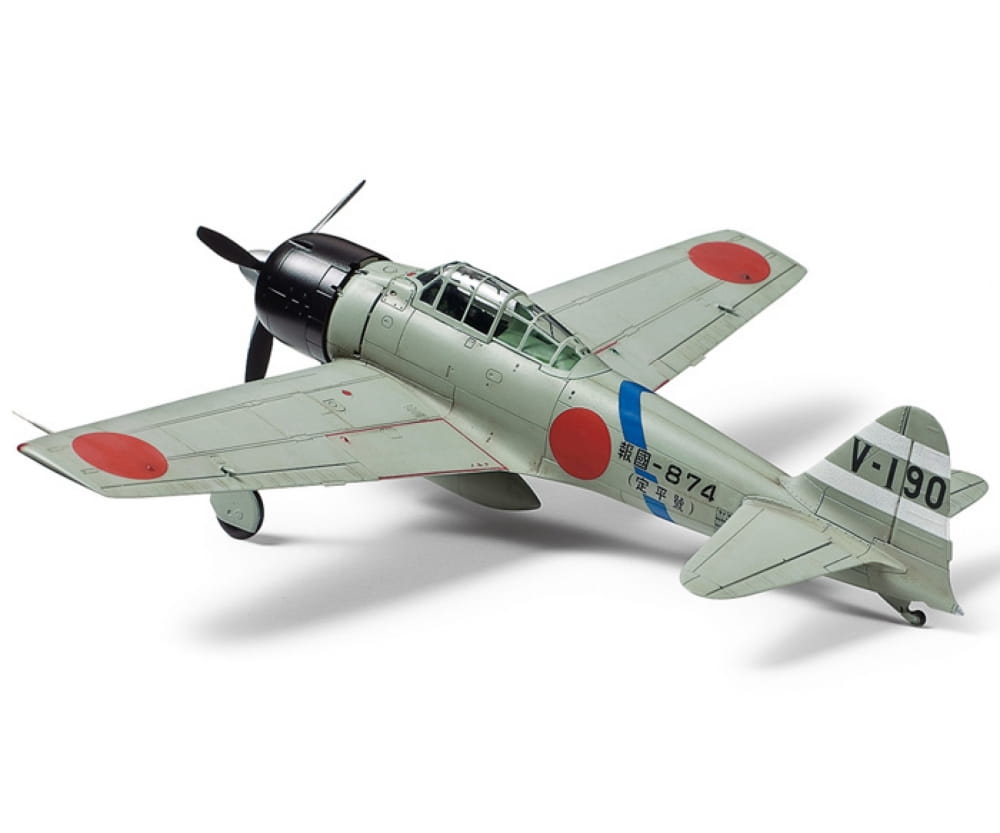 Tamiya 1:72 Mits. A6M3 Zero Fighter Mo. 32 Hamp