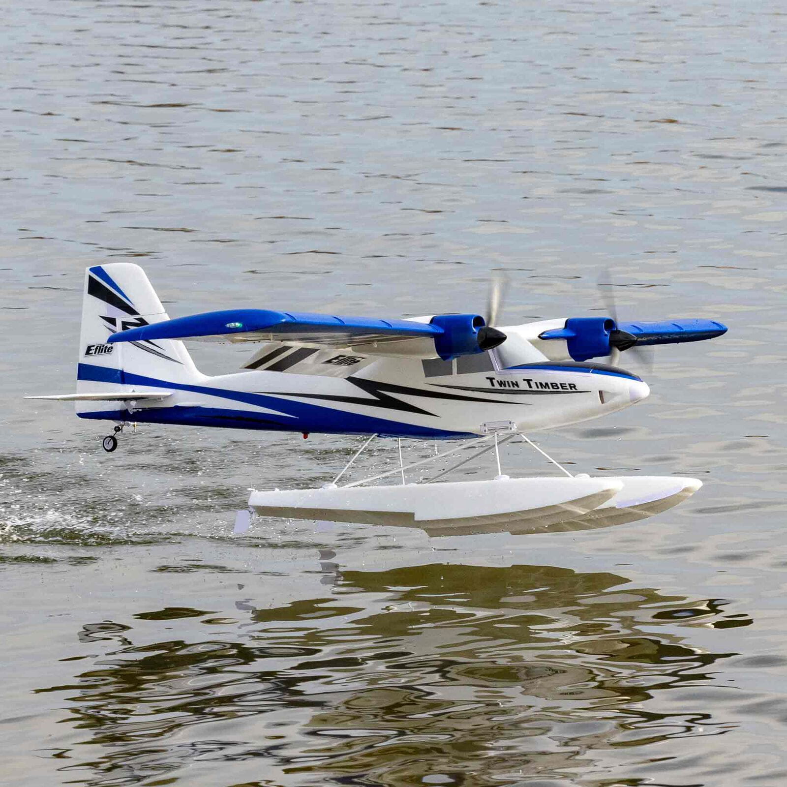 E-flite Twin Timber 1.6m RC Flugzeug BNF Basic