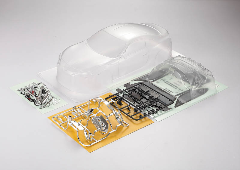 Killerbody Toyota 86 195mm_ klare Karosseri_ Kit_ all-in - RC-Zubehoer