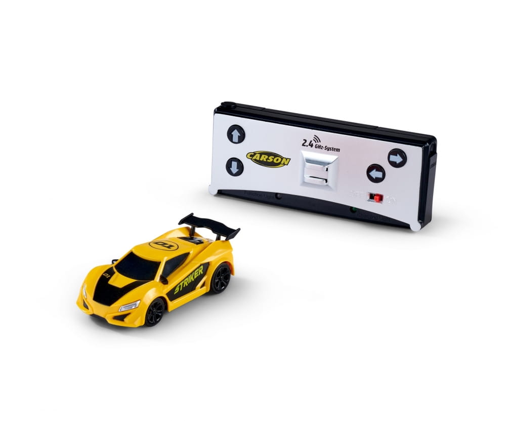 Carson RC Nano Racer Striker 1:60 2,4GhzHz gelb
