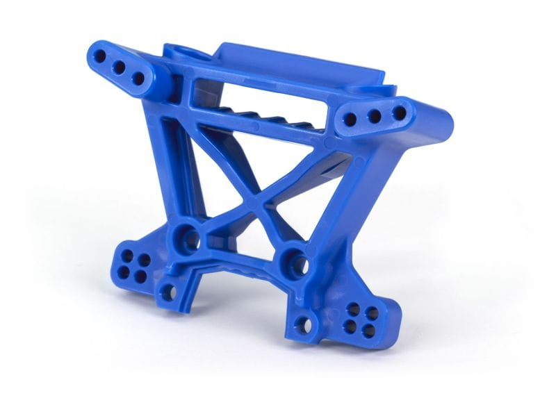 Traxxas Daempferbruecke vo extreme heavy duty blau _aus 9080 Upgrade K - RC-Zubehoer