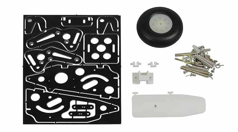 Multiplex Einziehfahrwerk Lentus _Bausatz mit Ø70mm Rad_ - RC-Zubehoer