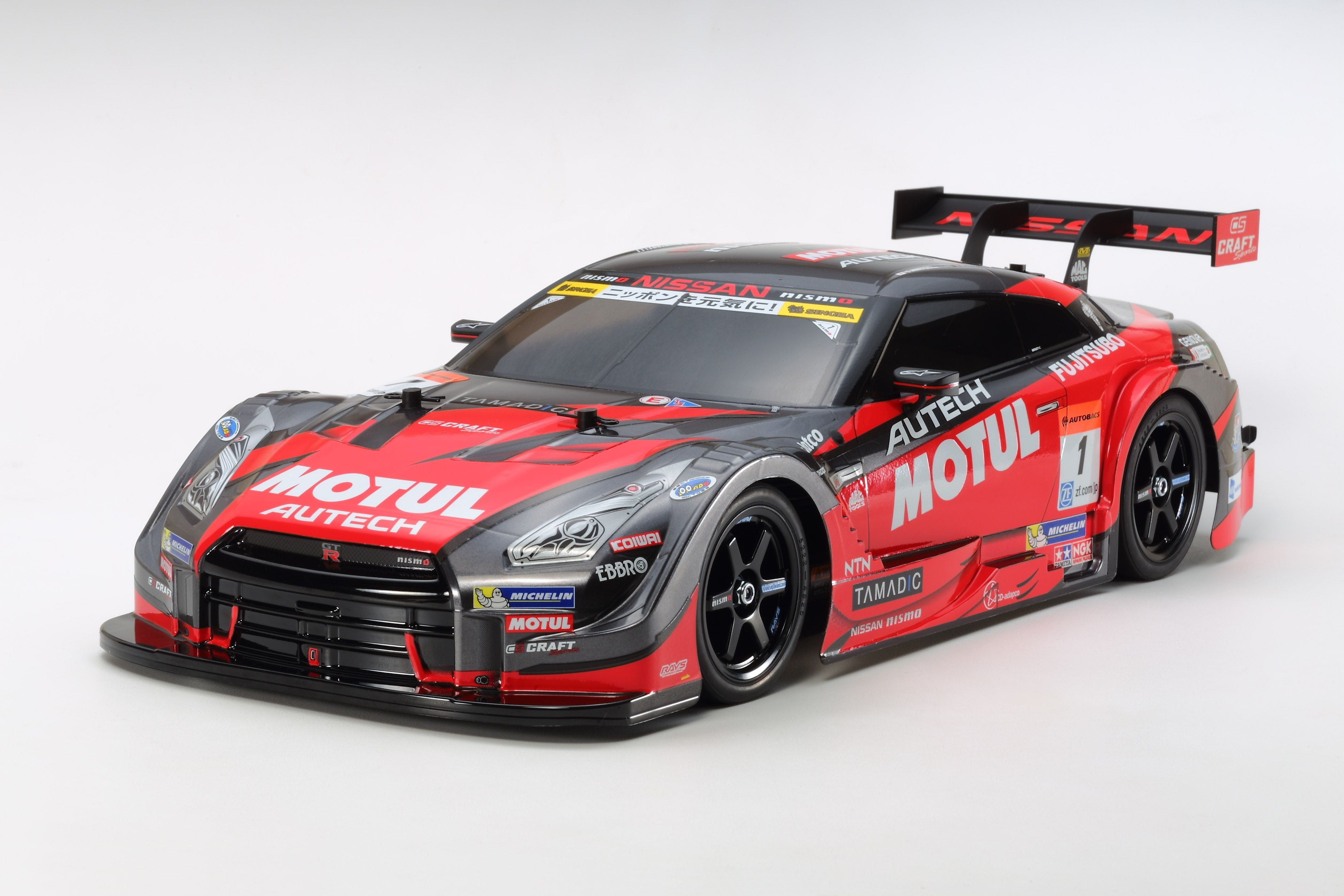 Tamiya RC Car MOTUL Autech GT-R TT-02 1:10 Bausatz