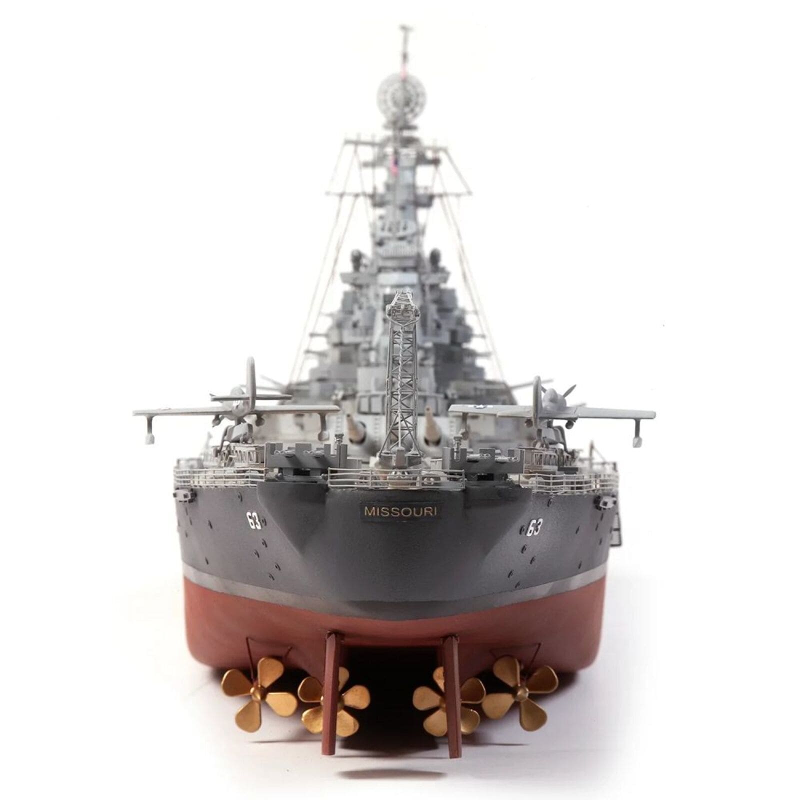 USS Missouri Standmodellbausatz 1_200 - Modellzubehoer