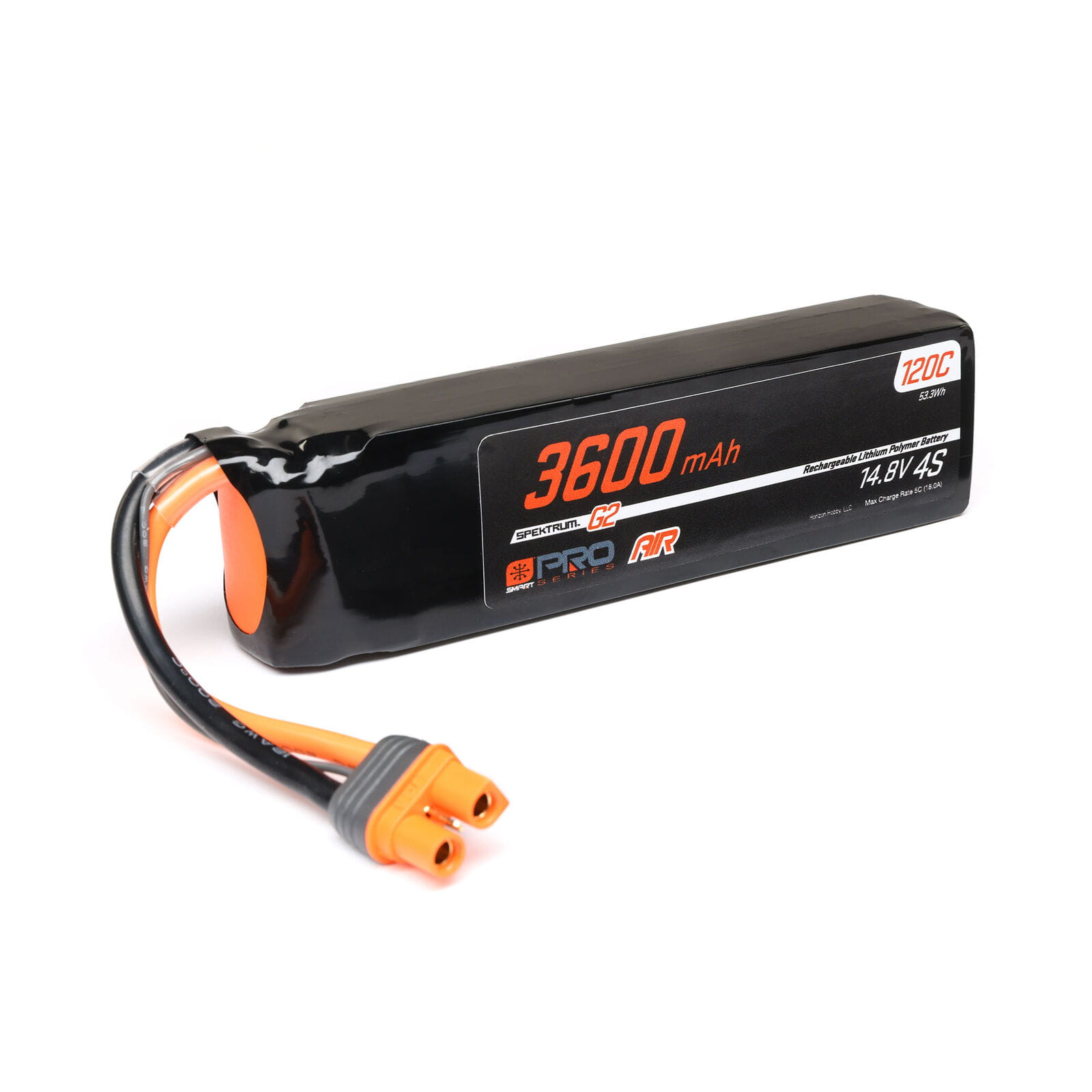 Spektrum Lipo Akku 14,8V 3600mAh 4S 120C Smart G2 Pro Air IC3