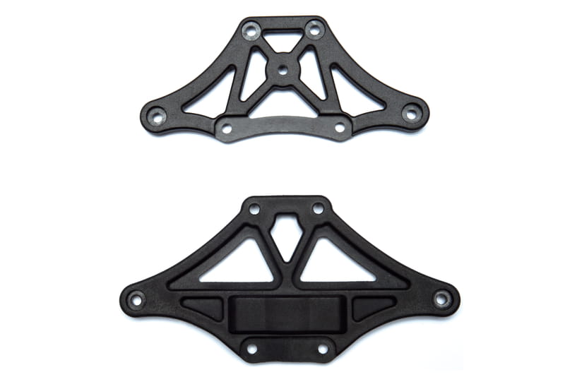 LRP Vorderes und hinteres Topdeck - S10 Blast BX_TX_MT_SC - RC-Zubehoer