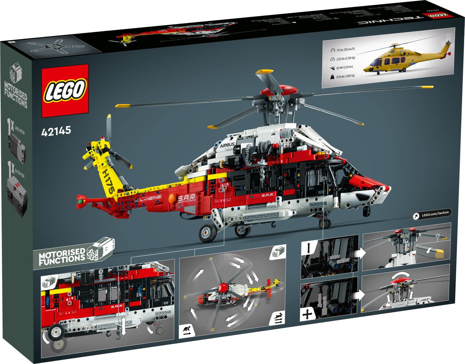 LEGO Technic Airbus H175 Rettungshubschrauber