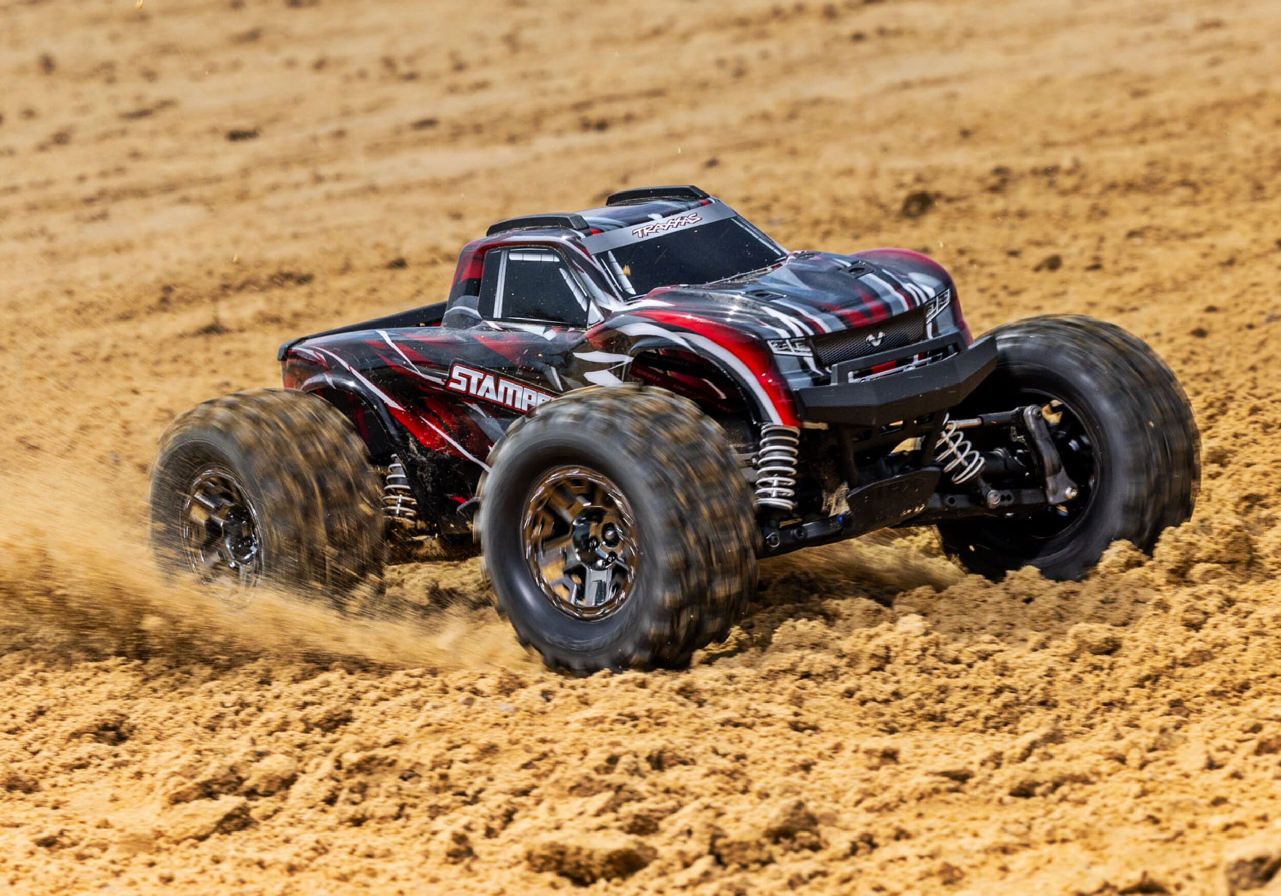 Traxxas RC Stampede 4x4 VXL HD RTR rot