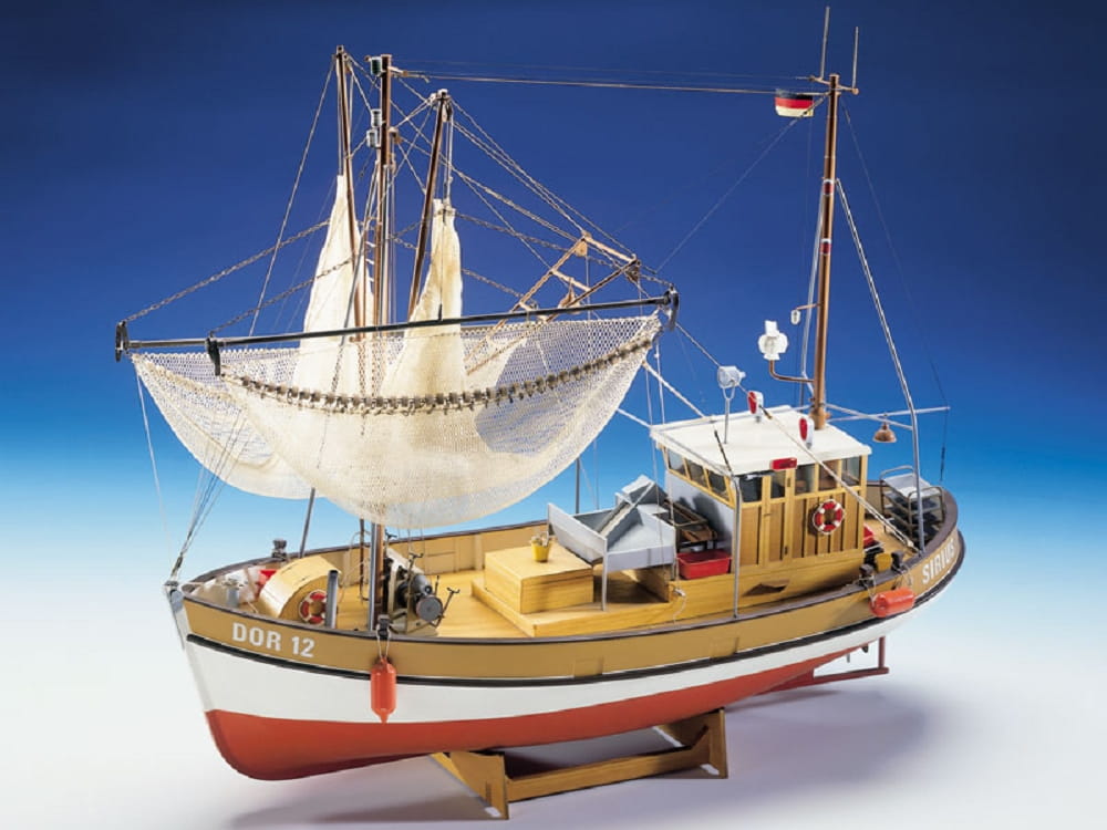 Krick RC Krabbenkutter Sirius Baukasten krick kutter schiff