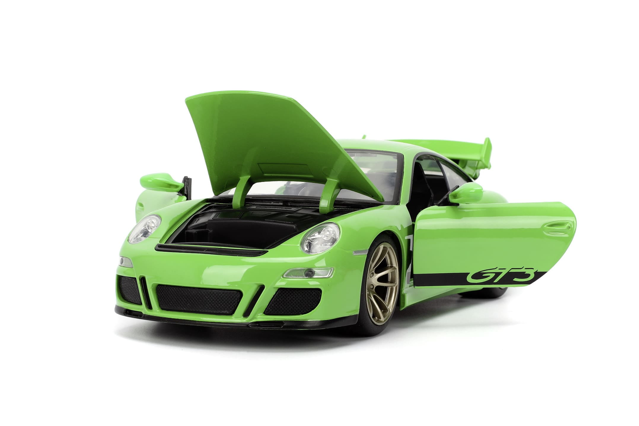 Jada Toys Porsche 911 GT3 2007 1_24 Fast _ Furious Modellauto Gruen_